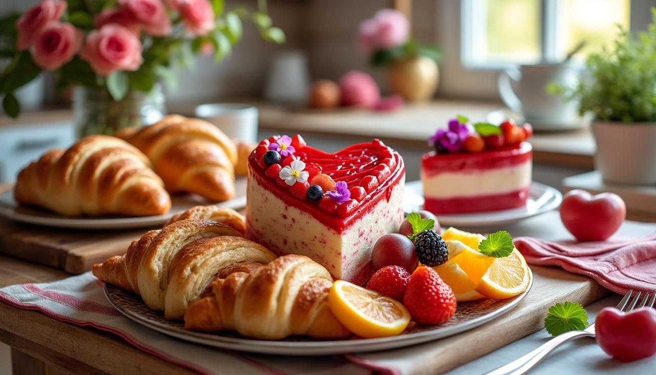 descubre deliciosas recetas matutinas para un desayuno de san valentín inolvidable, llenas de sabor y amor para sorprender a tu pareja.