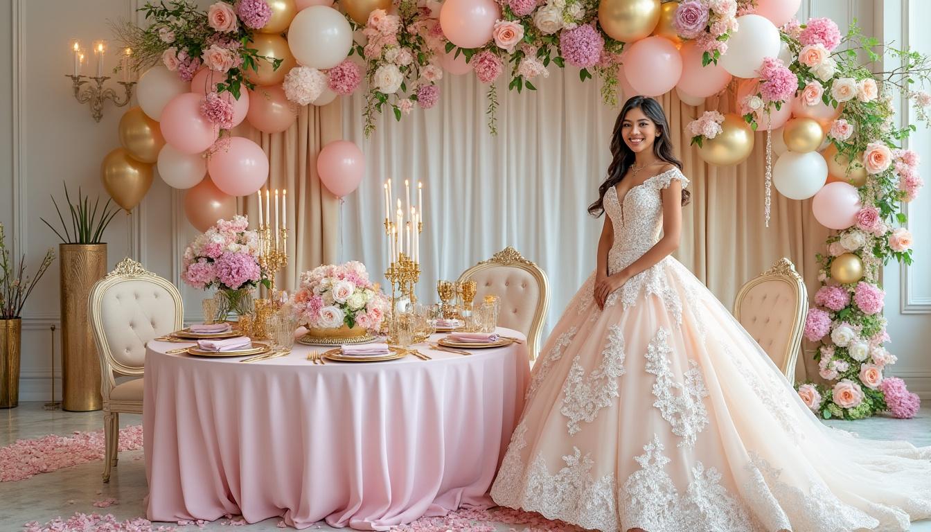explora nuestra colección exclusiva de vestidos impresionantes para tus xv años y brilla en tu gran día con estilo y elegancia.