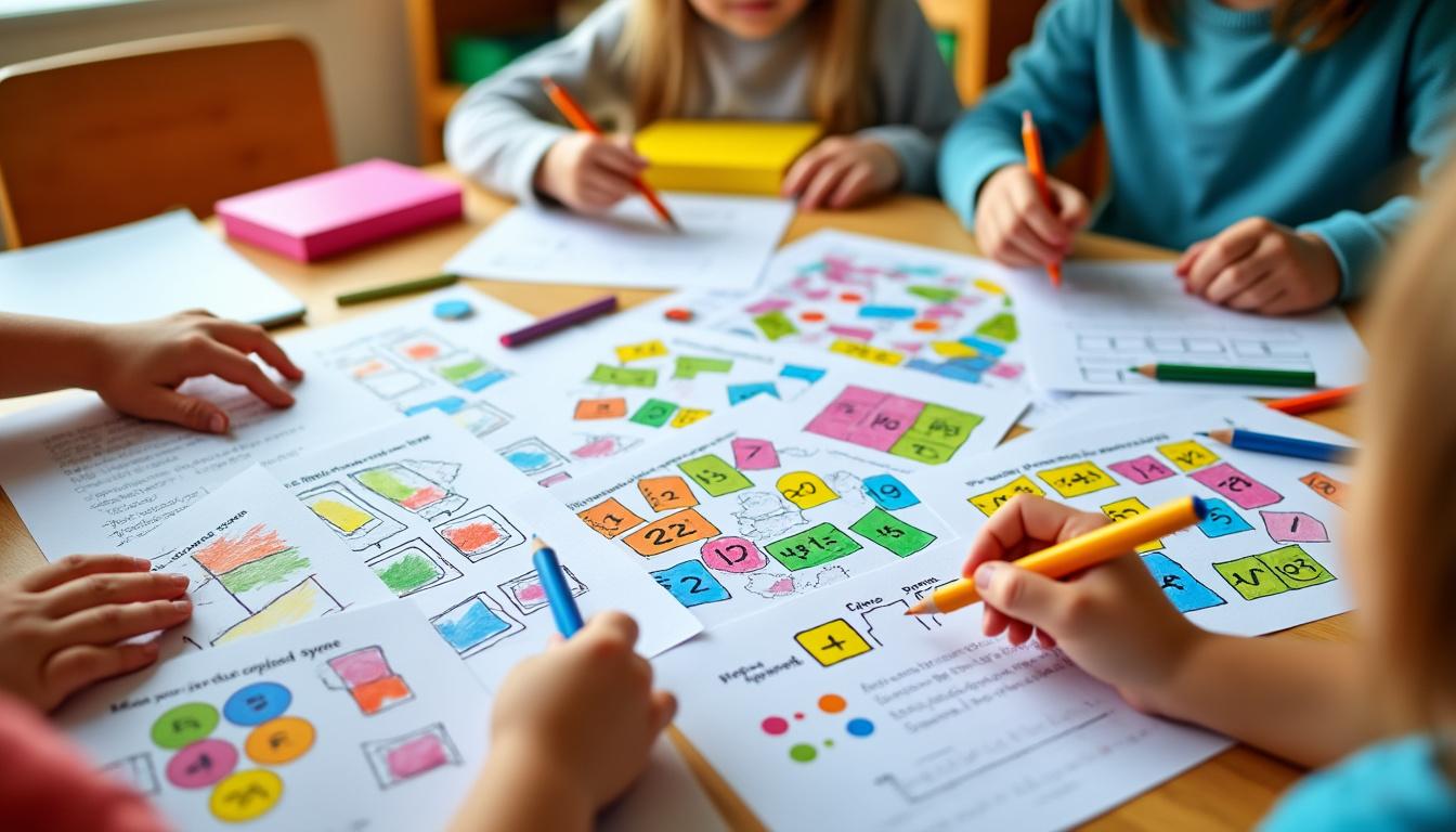 descubre divertidas hojas de actividades educativas para niños que fomentan el aprendizaje creativo y el desarrollo de habilidades de manera entretenida.
