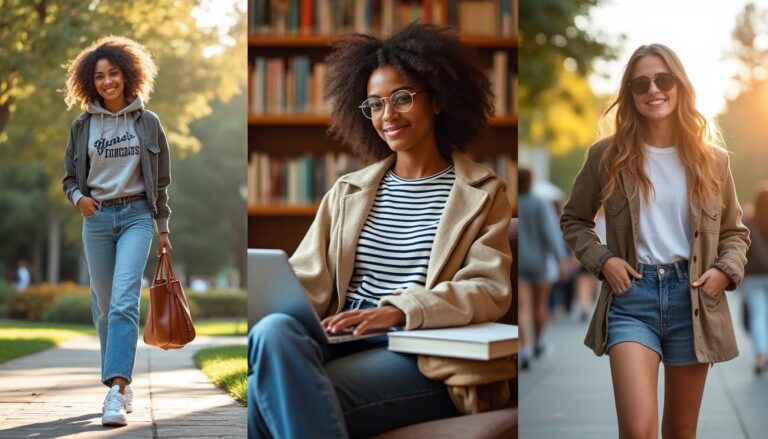 descubre ideas de conjuntos perfectos para destacar en la facultad con estilo y comodidad. ¡luce genial y siéntete bien mientras estudias!
