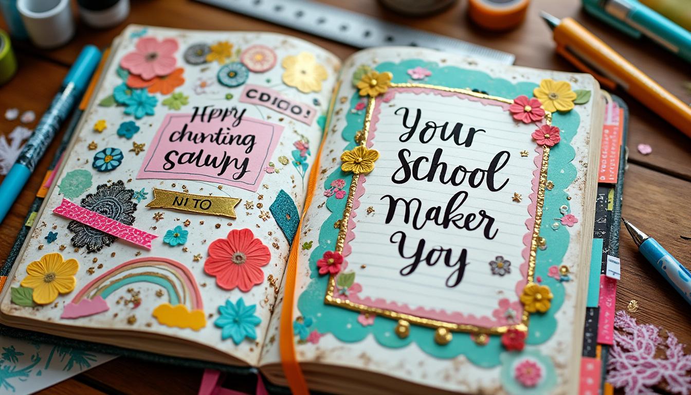 descubre ideas originales y fáciles para crear portadas creativas para tus cuadernos de inglés y destacar en tus clases.