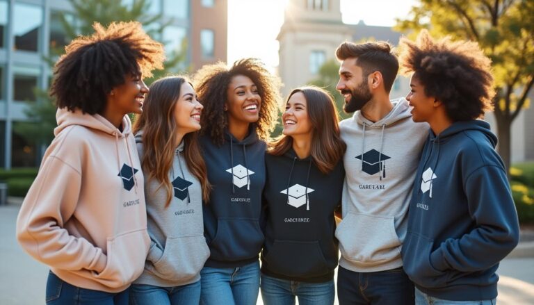 sudaderas personalizadas para graduados que crean recuerdos inolvidables y unen generaciones con estilo y comodidad.