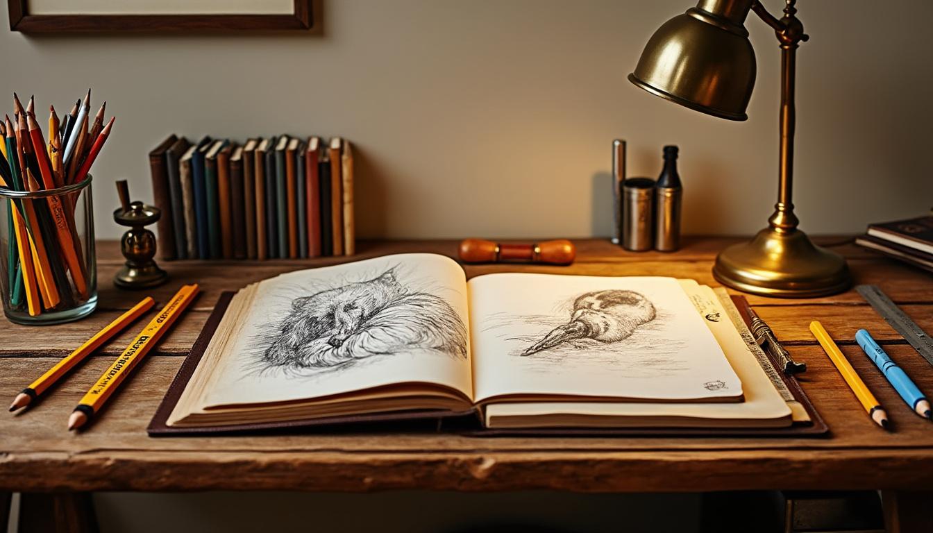 descubre el arte en sombras y la magia de los dibujos a lápiz, donde cada trazo cobra vida y revela detalles sorprendentes.