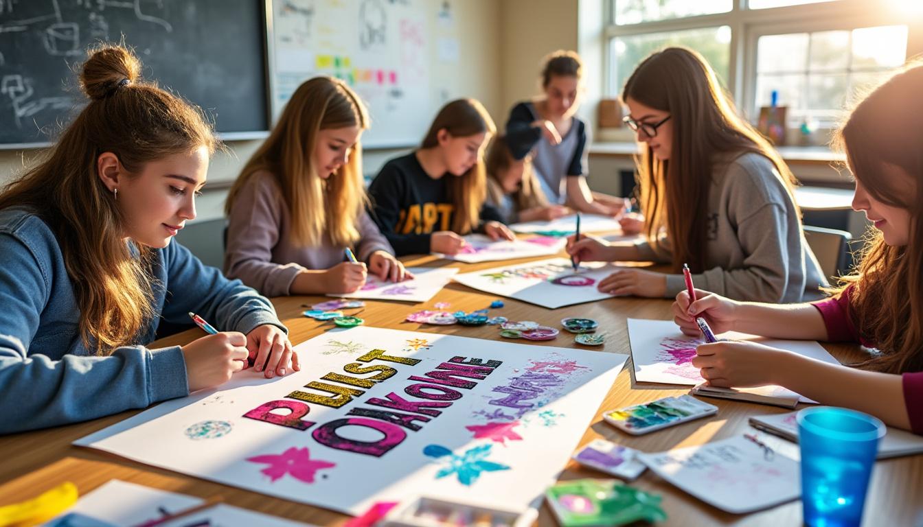 descubre ideas creativas y las últimas tendencias para carteles de prepa. inspírate para tu prepromo con diseños originales y llamativos que harán destacar tu evento.