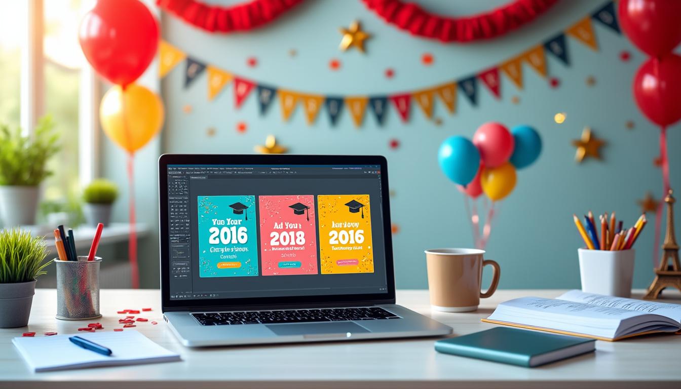 descubre carteles creativos y originales para celebrar a los egresados y hacer de su día una ocasión inolvidable llena de alegría y color.