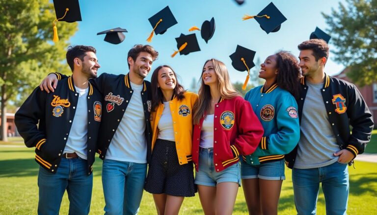 chaquetas para graduados: recuerdos únicos para celebrar el cierre de una etapa especial con estilo y originalidad.