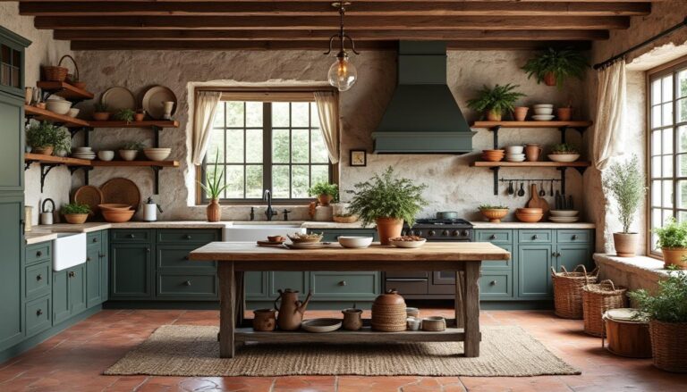 descubre cocinas con encanto rústico que combinan tradición y calidez para crear un ambiente acogedor en tu hogar. diseños auténticos y detalles naturales que inspiran confort.