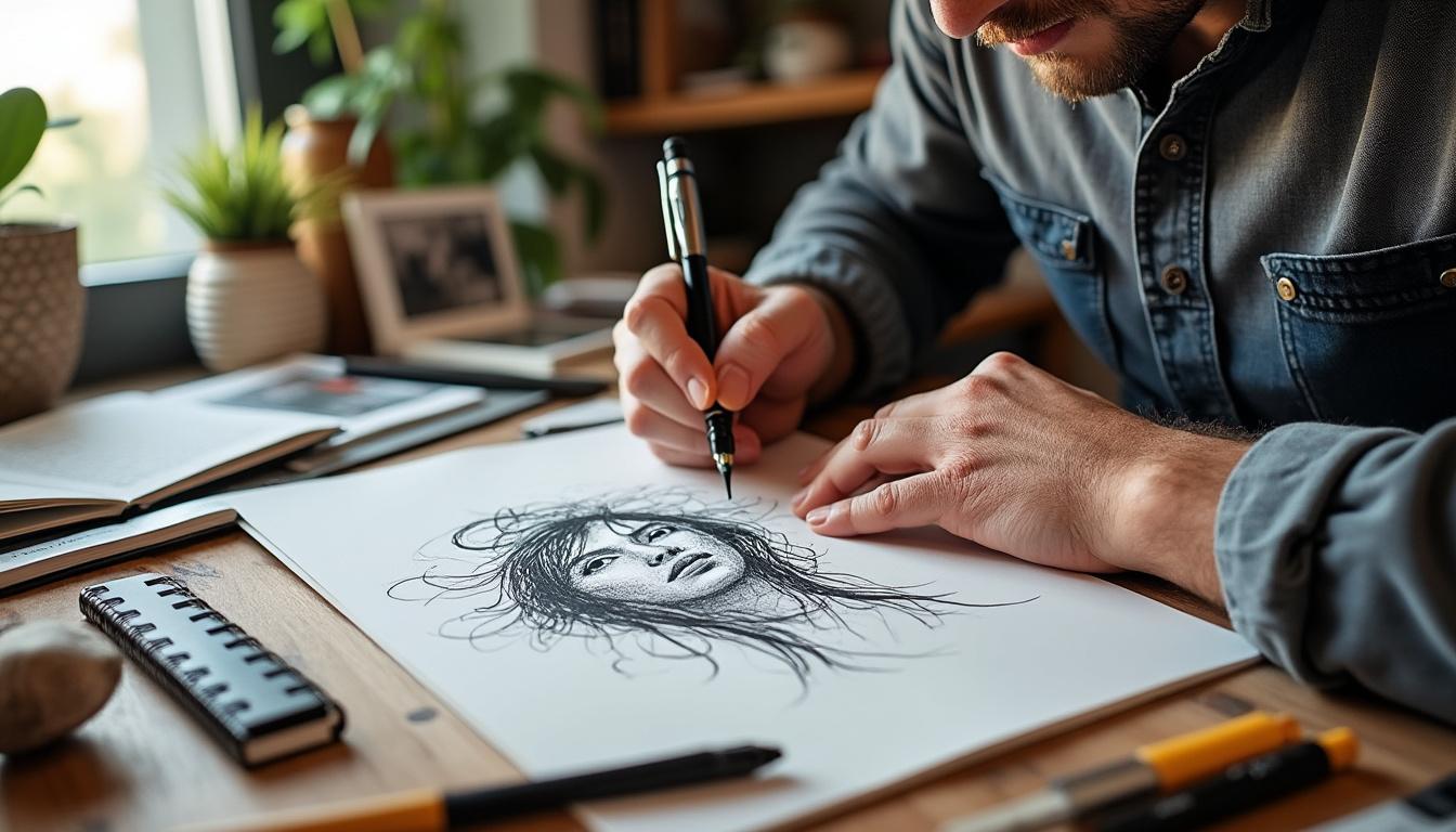 descubre el fascinante mundo de los dibujos lineales y cómo la creatividad y el arte se unen para expresar ideas únicas y originales.