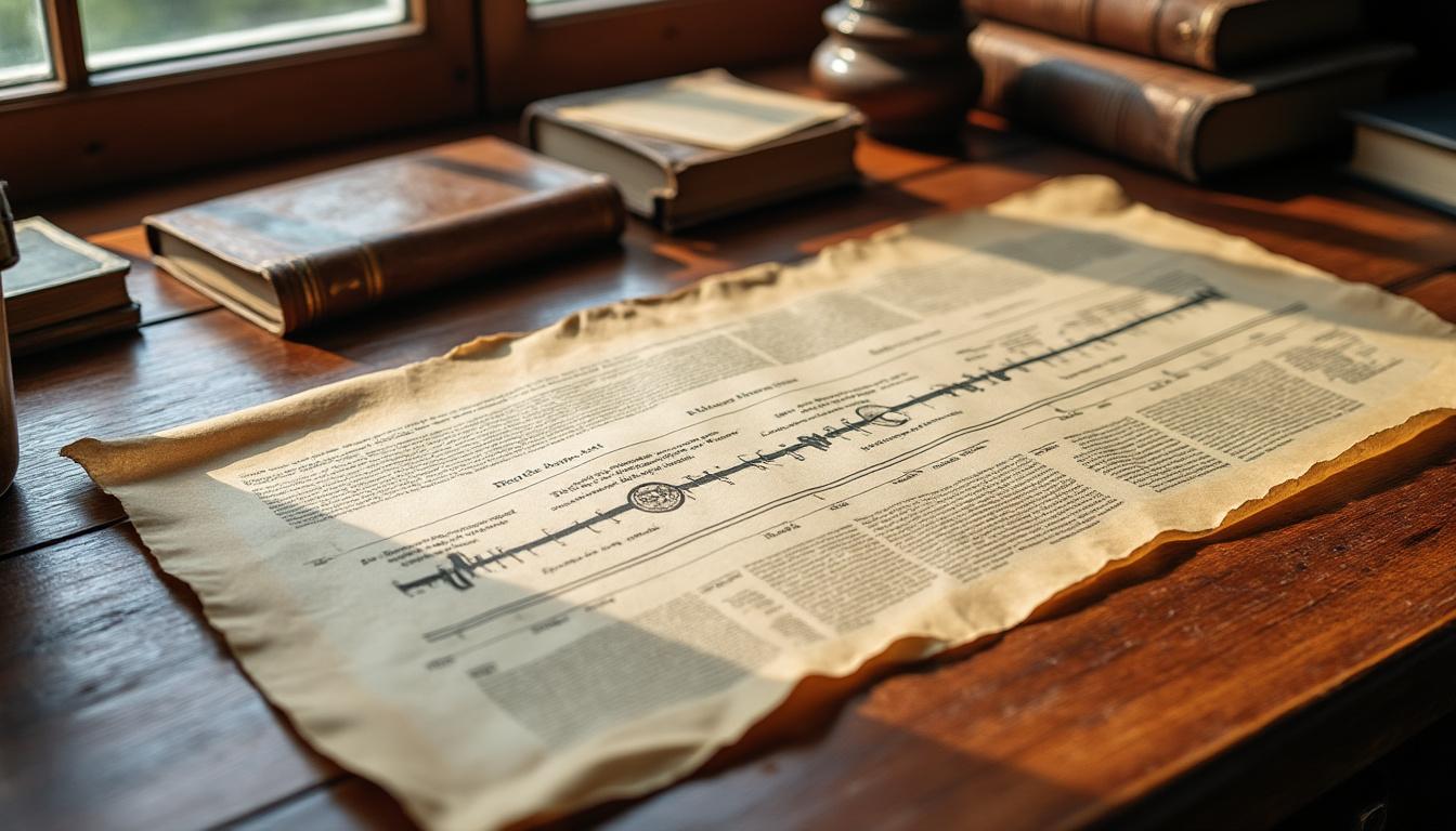 explora cronologías detalladas que abarcan diferentes épocas y eventos históricos para comprender la evolución a través del tiempo.
