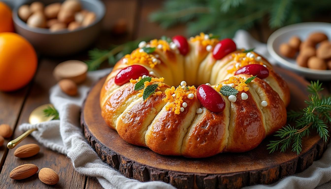 disfruta de la auténtica rosca de pascua, una tradición llena de sabor y momentos especiales en cada bocado. perfecta para celebrar con familia y amigos.