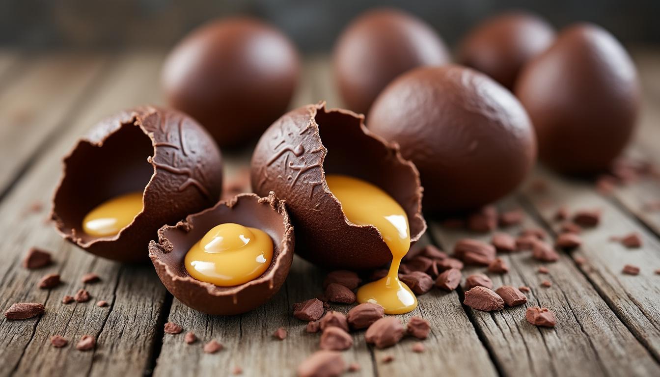 descubre nuestros deliciosos huevos de pascua rellenos, una dulce sorpresa perfecta para celebrar la temporada con sabor y alegría.