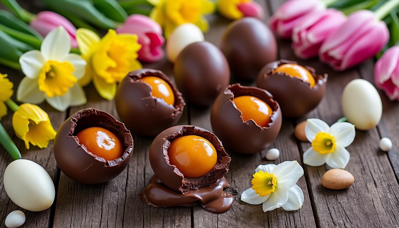 descubre nuestros deliciosos huevos de pascua rellenos, una dulce sorpresa perfecta para celebrar la tradición con sabor y alegría.