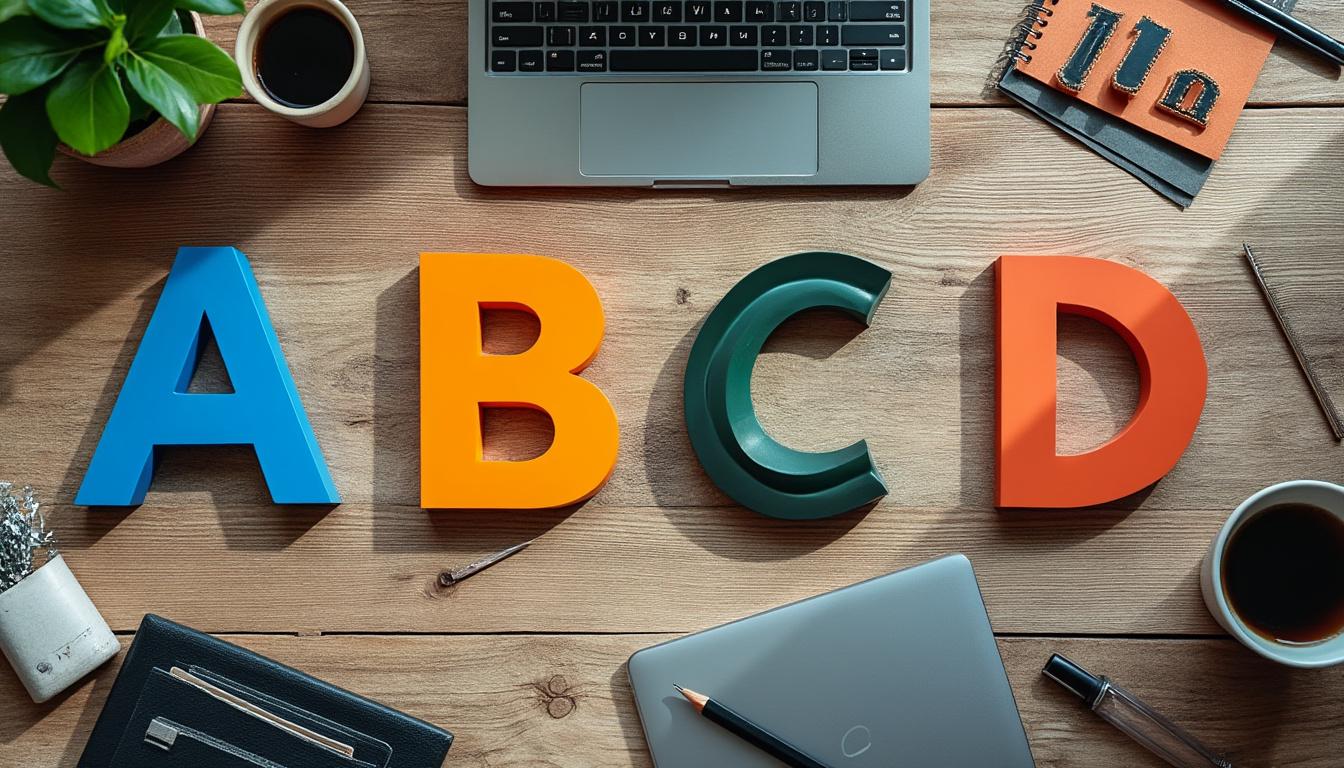 explora una variedad de estilos de letras para el abecedario y aprende a identificarlos y usarlos en tus proyectos creativos.