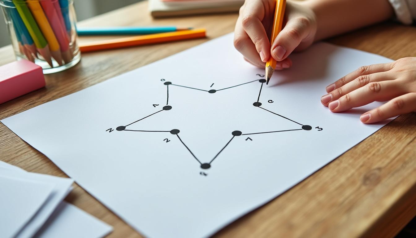 diviértete conectando los puntos con dibujos sencillos y aprende mientras te entretienes. ideal para todas las edades que desean desarrollar habilidades y creatividad.