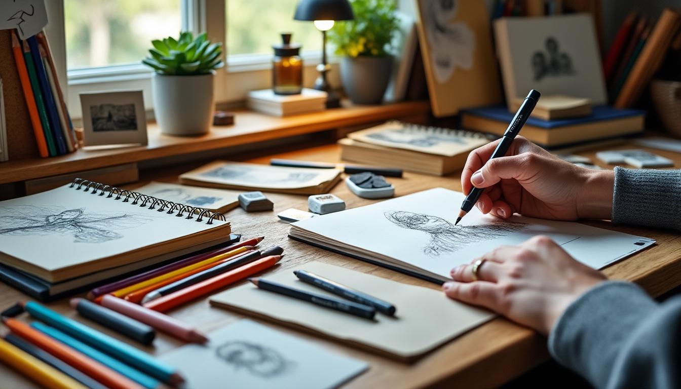 descubre los elementos esenciales para el dibujo creativo y mejora tus habilidades artísticas con técnicas y consejos prácticos.