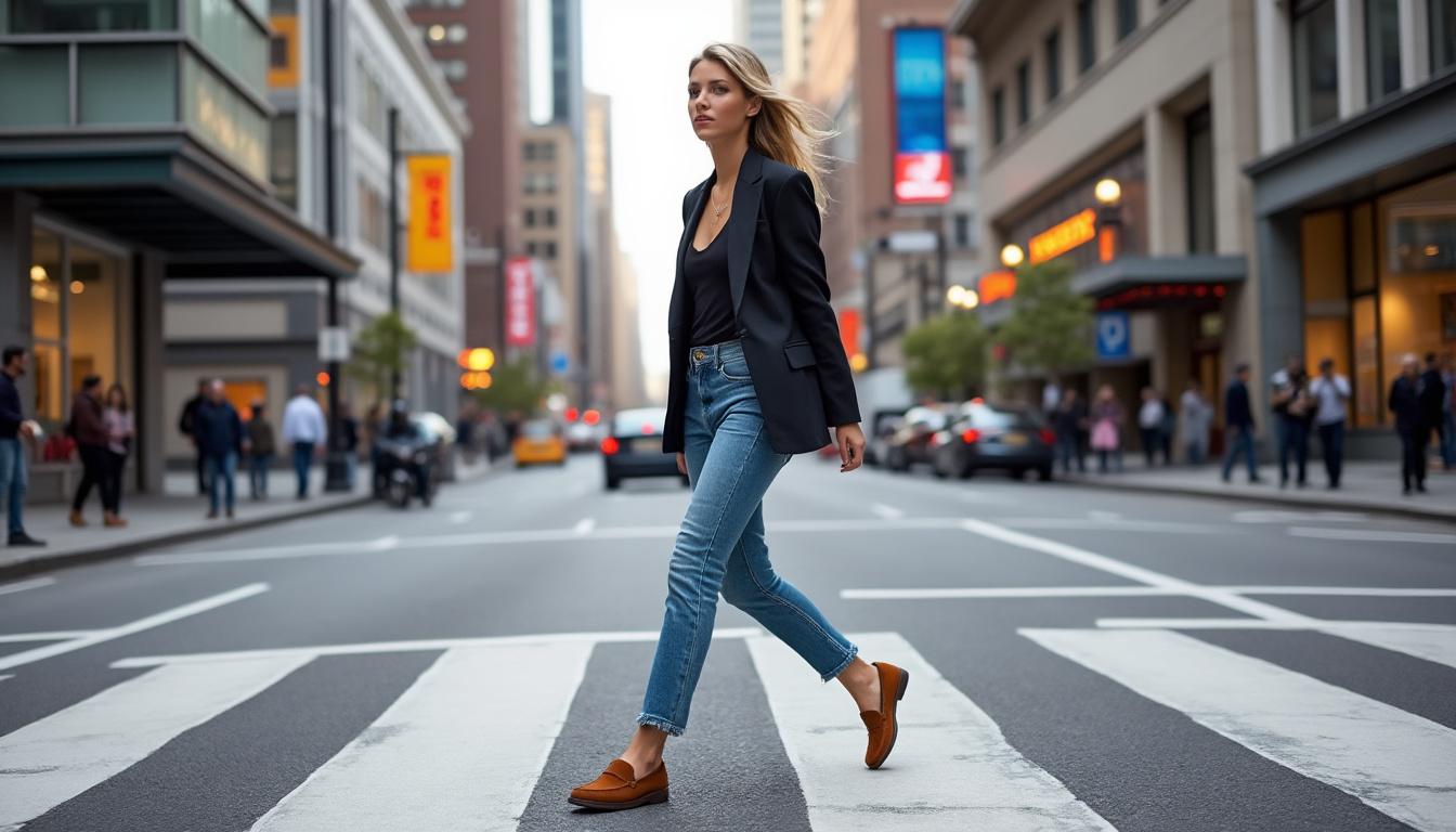 descubre cómo combinar la comodidad del estilo casual con un toque de elegancia para un look moderno y sofisticado.