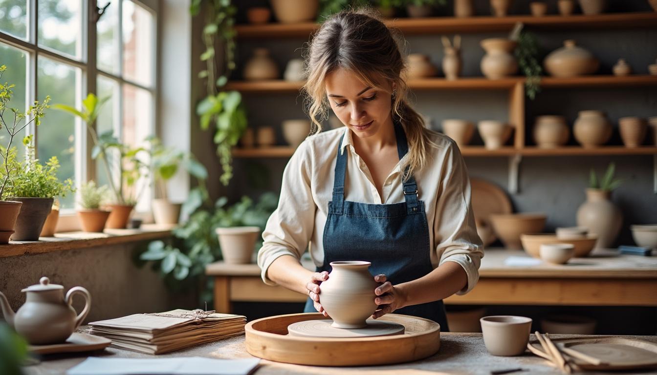 descubre tu talento y crea piezas únicas en nuestro taller de cerámica artesanal. aprende técnicas tradicionales y modernas mientras expresas tu creatividad.