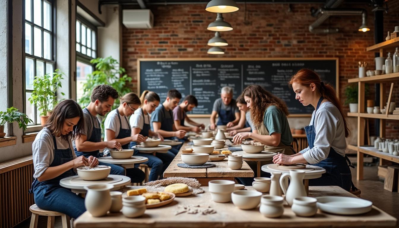 descubre tu talento y creatividad en nuestro taller de cerámica artesanal, donde aprenderás técnicas tradicionales y modernas para crear piezas únicas con tus propias manos.