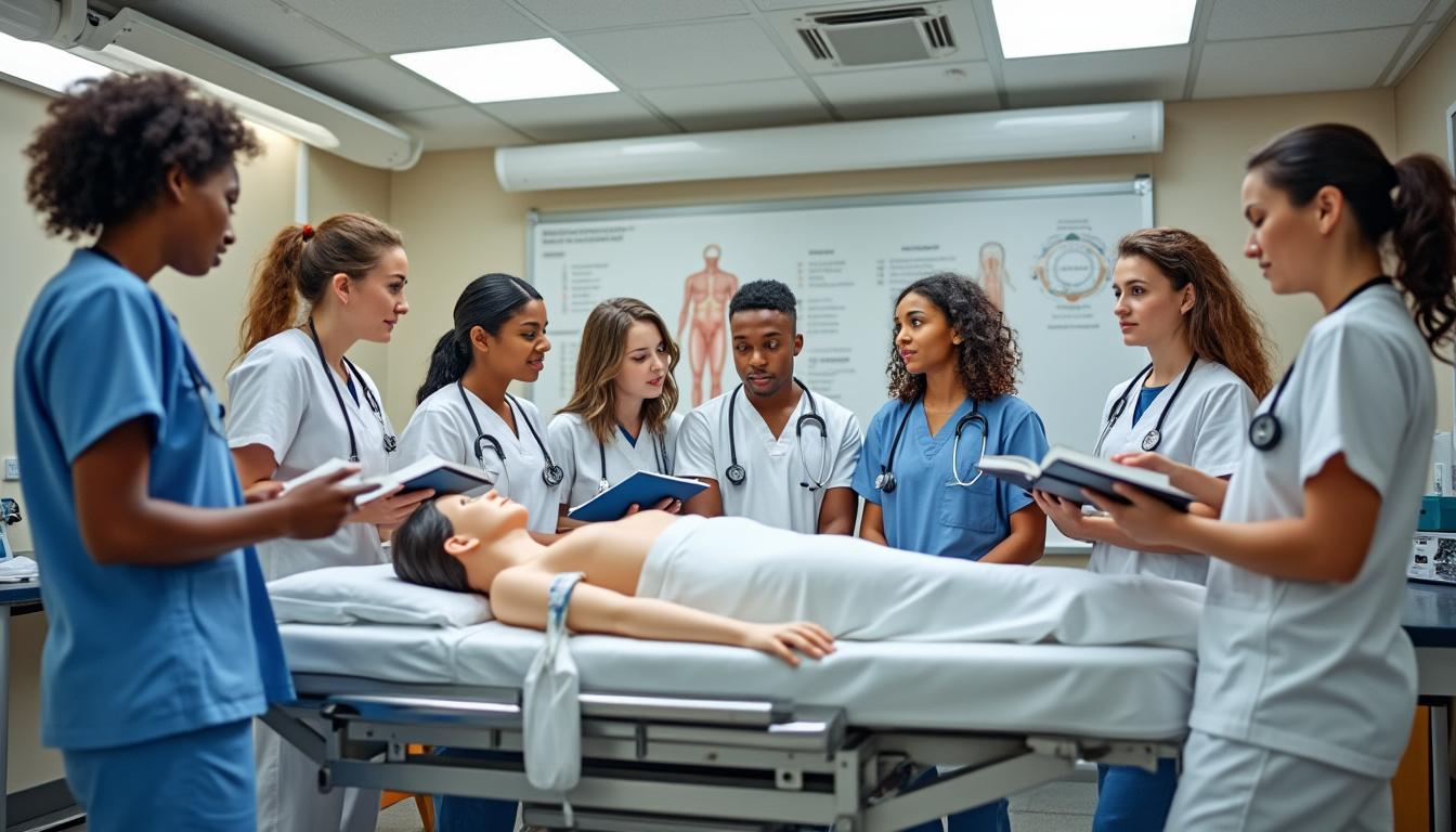 explora la vida y desafíos que enfrentan los futuros profesionales de la salud, enfocándonos en las experiencias y retos de los estudiantes de enfermería.