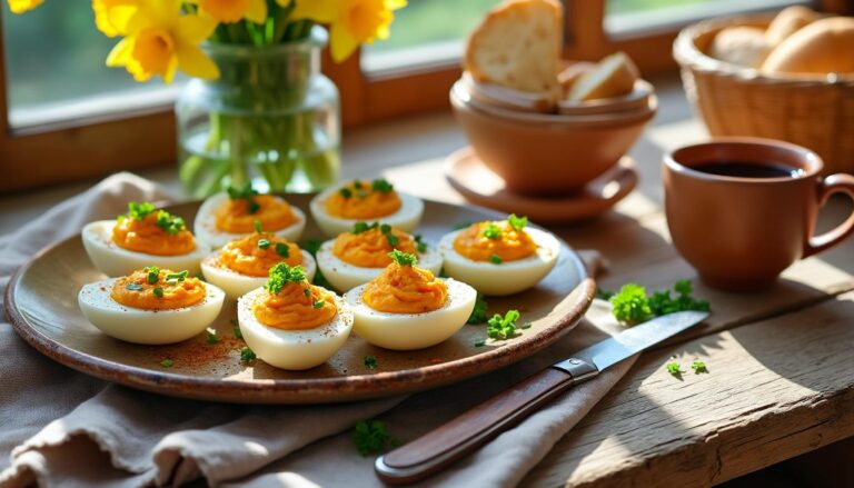 descubre los huevos rellenos, una tradición deliciosa de la pascua que combina sabor y cultura en cada bocado. perfectos para celebrar con familia y amigos.