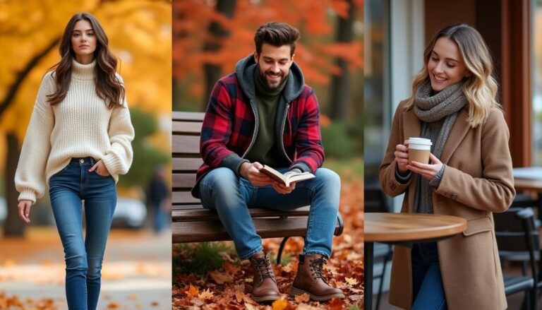 descubre ideas frescas y cómodas para conjuntos casuales de otoño que combinan estilo y calidez para la temporada.