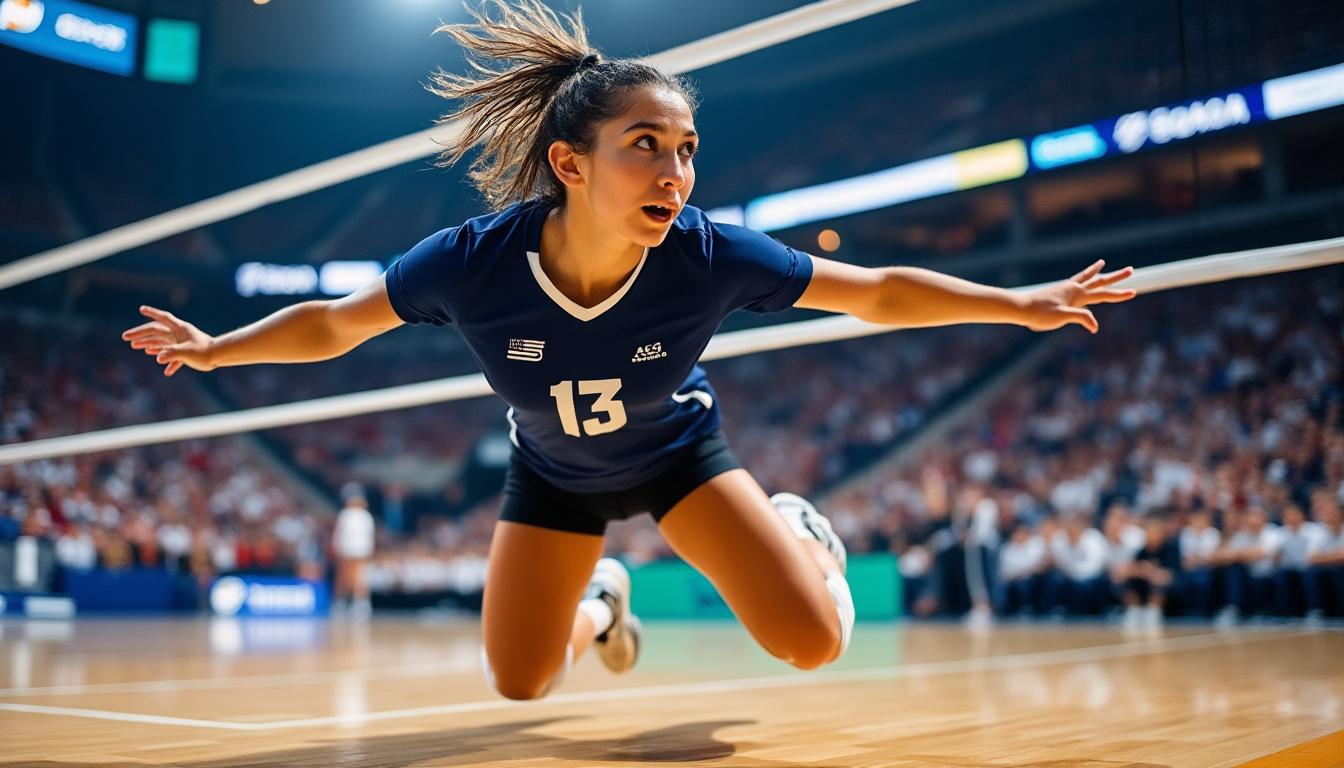 descubre imágenes vibrantes que capturan la emoción y la energía del voleibol en acción. fotos dinámicas que muestran momentos intensos y jugadas espectaculares.