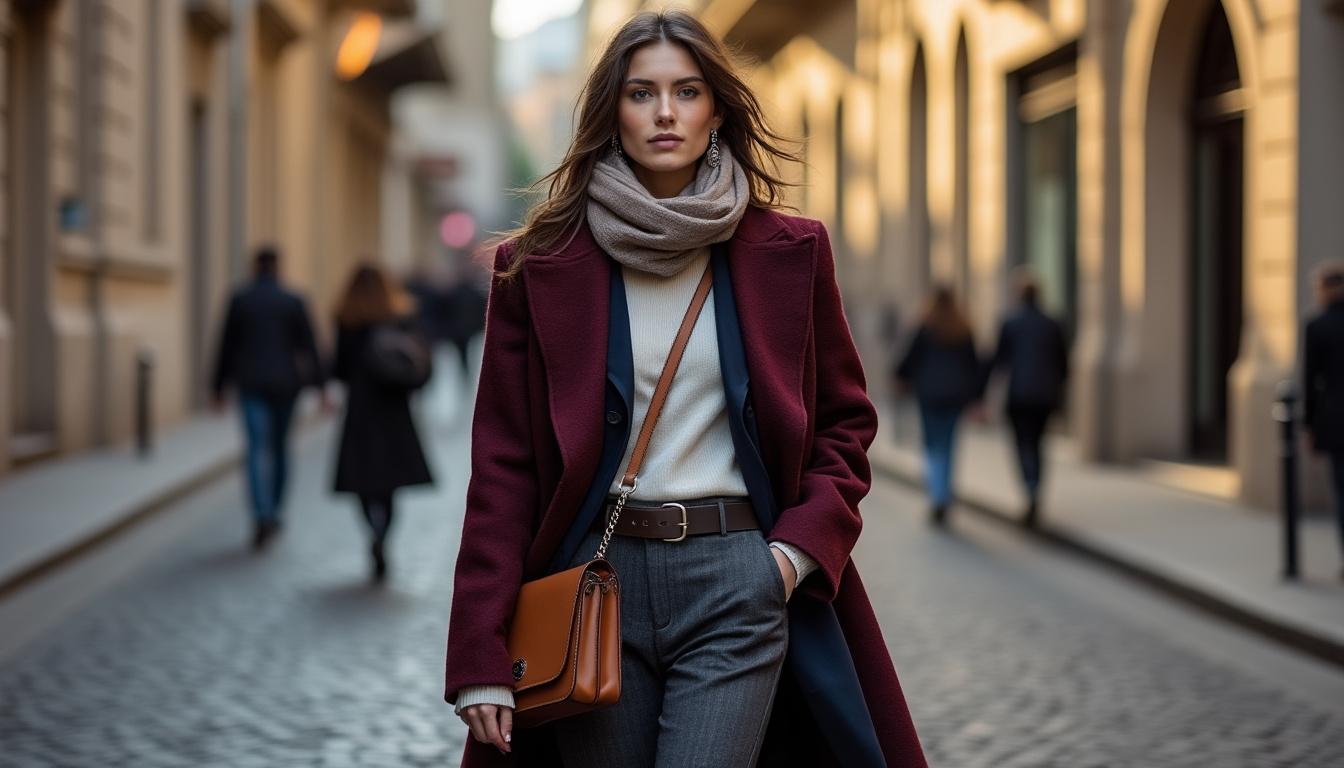 descubre looks estéticos y elegantes para un invierno con estilo. inspírate en tendencias de moda que combinan confort y sofisticación para esta temporada fría.