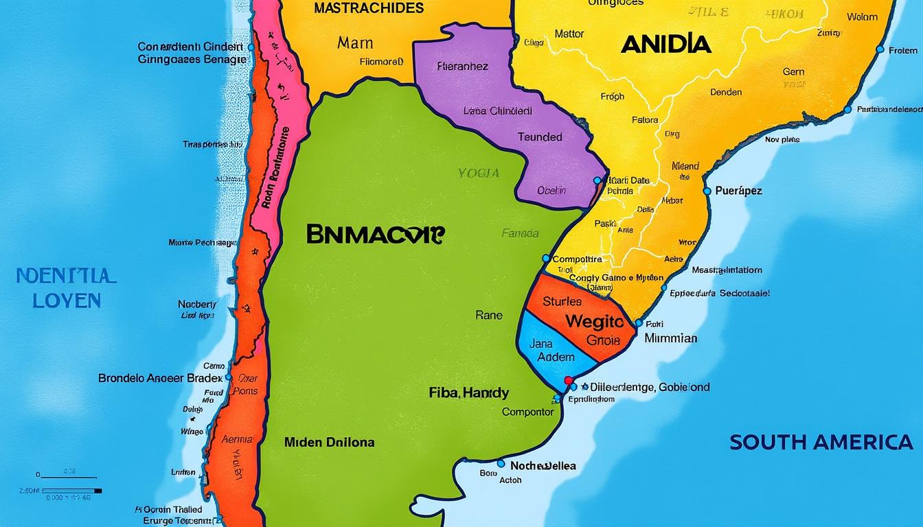 descubre el mapa político detallado de américa con fronteras actualizadas, países y capitales para una referencia precisa y fácil de consultar.