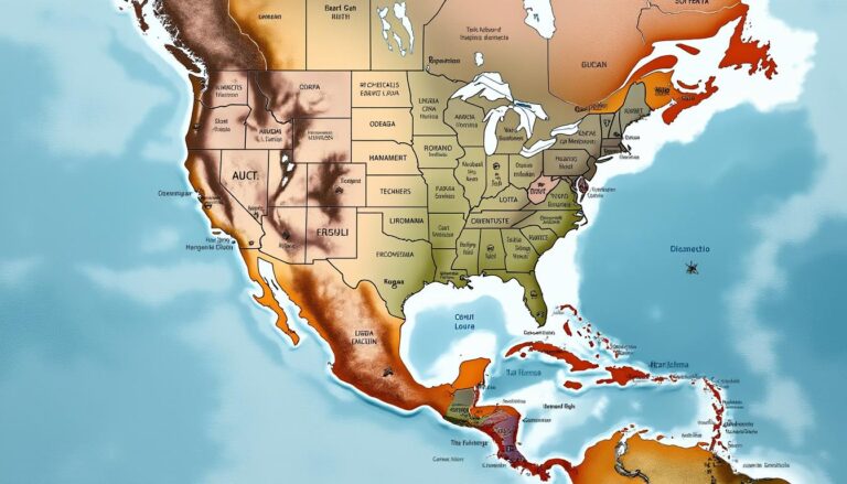 explora nuestro mapa político detallado de américa, con fronteras actualizadas, países y capitales para una comprensión completa del continente.