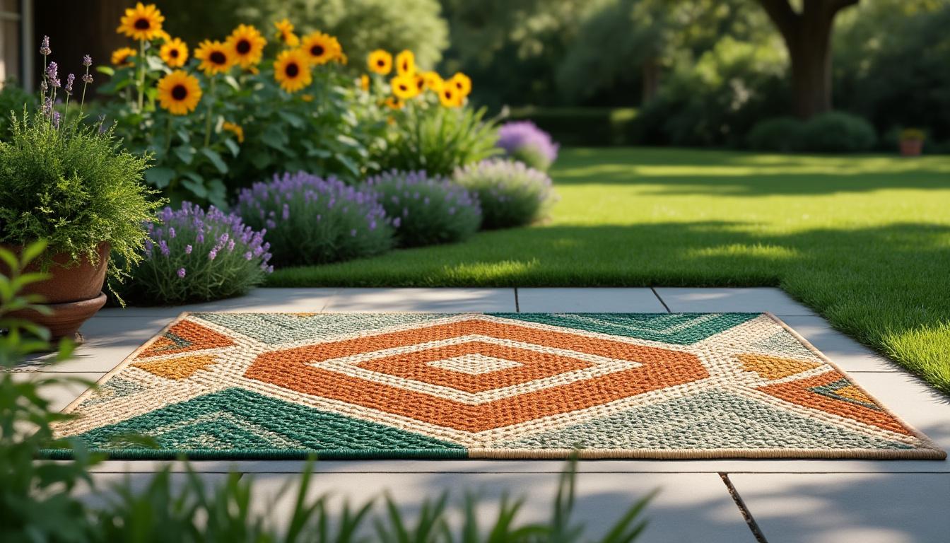 descubre nuestro paño de piso decorativo, perfecto para embellecer y transformar tu jardín con estilo y color.