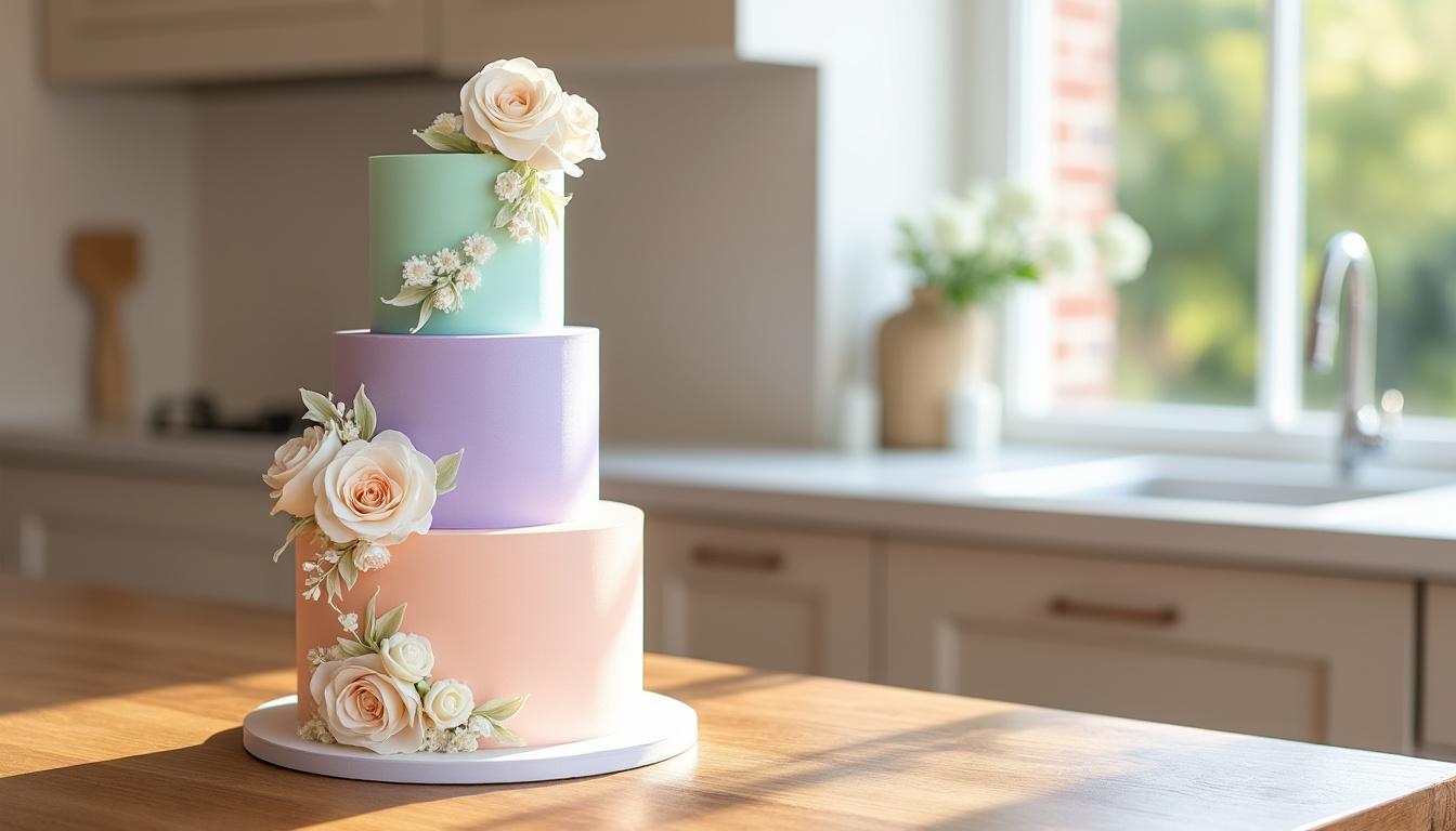 deliciosos pasteles de cumpleaños para mujer de 50 años, decorados con flores sencillas que aportan elegancia y un toque especial a la celebración.