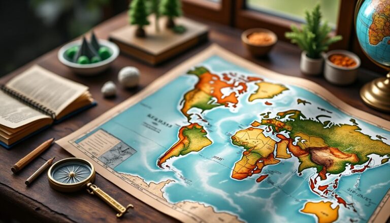 crea una portada creativa y original para tu proyecto de geografía que destaque y sorprenda a tus profesores.
