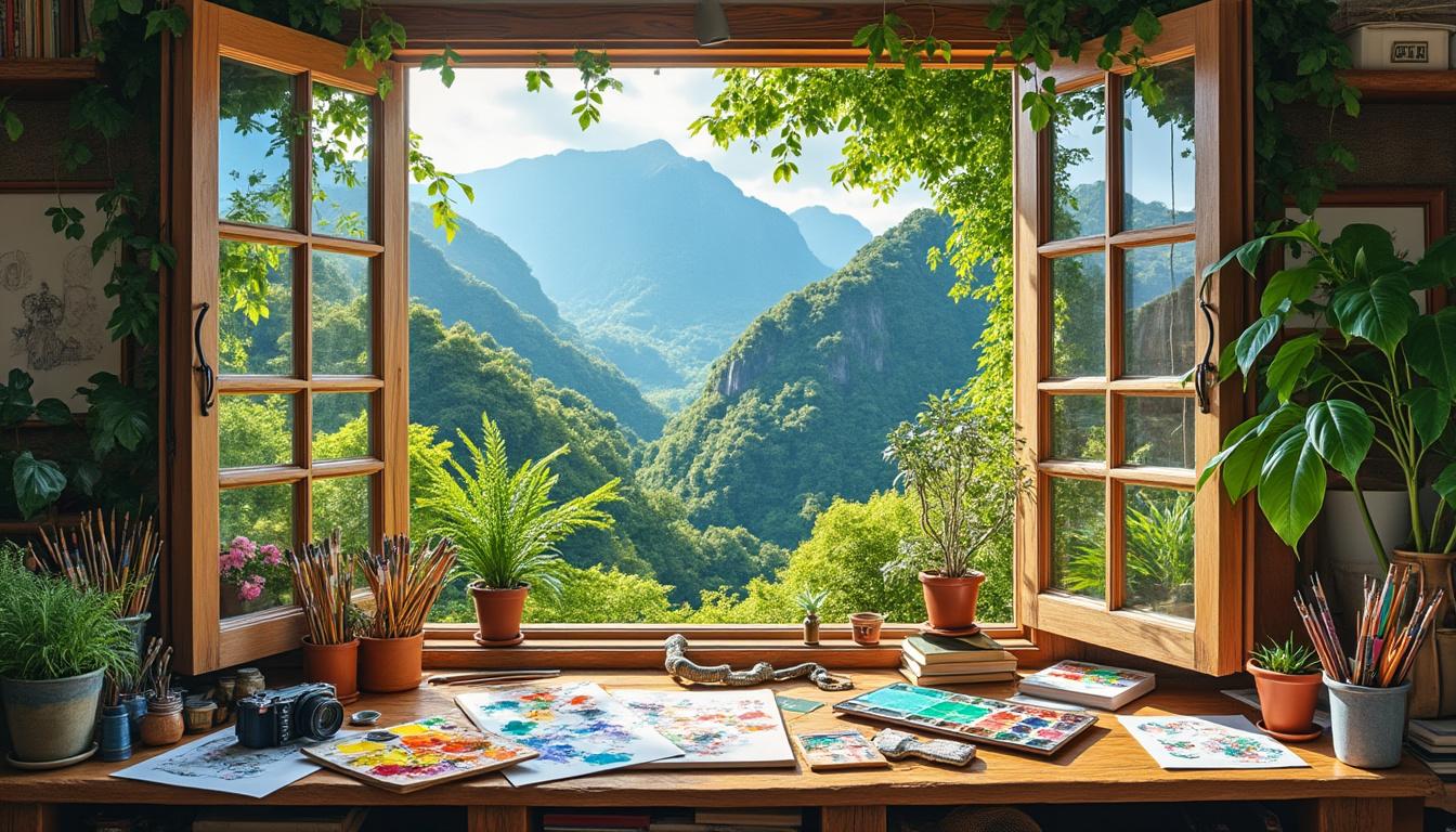 descubre la portada de artes visuales, tu ventana al mundo creativo donde el arte cobra vida y la inspiración no tiene límites.