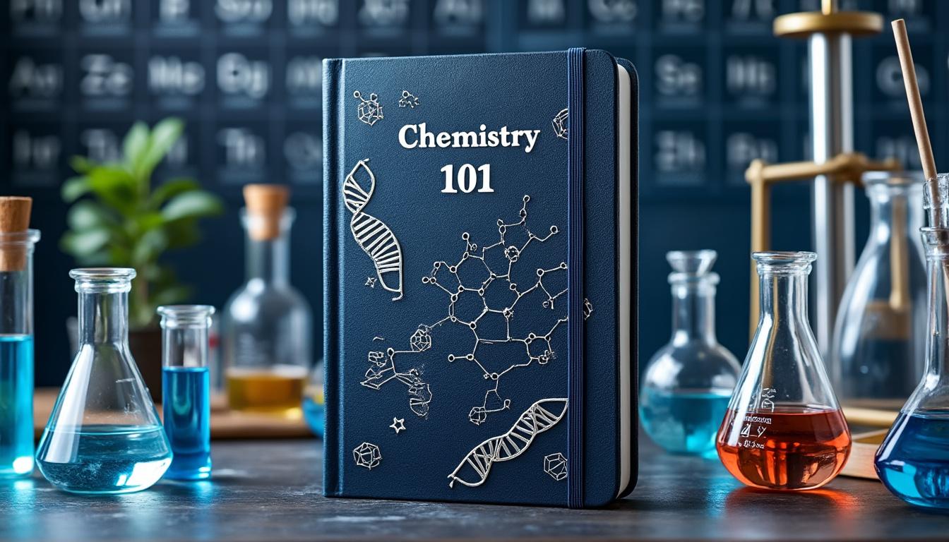 descubre portadas creativas para tus proyectos de química que harán destacar tu trabajo con diseño original y profesional.