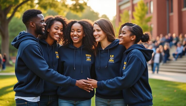 descubre nuestra sudadera conmemorativa para graduados, un símbolo único de logro y unidad que celebra tu éxito académico con estilo y orgullo.