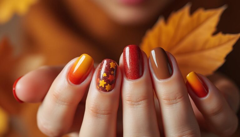 descubre las últimas tendencias creativas en diseño de uñas para este otoño y luce un estilo único y moderno durante la temporada.