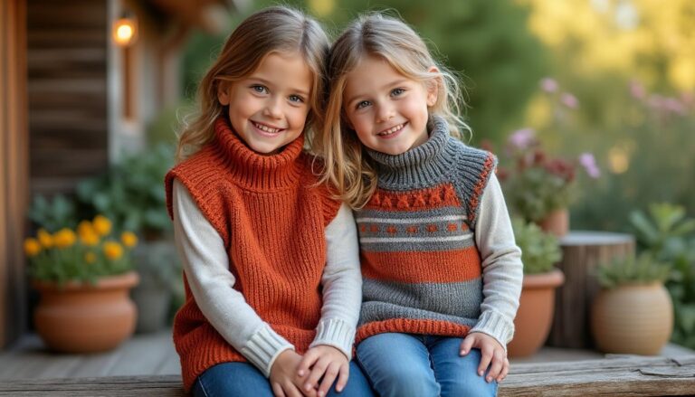 descubre chalecos tejidos a mano para niños que combinan estilo y comodidad en cada puntada, perfectos para mantener a los más pequeños abrigados con encanto y calidad.