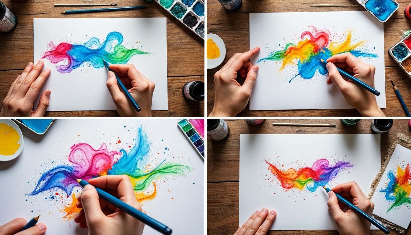 aprende a crear dibujos abstractos sencillos y originales con técnicas fáciles y consejos prácticos para expresar tu creatividad de manera única.