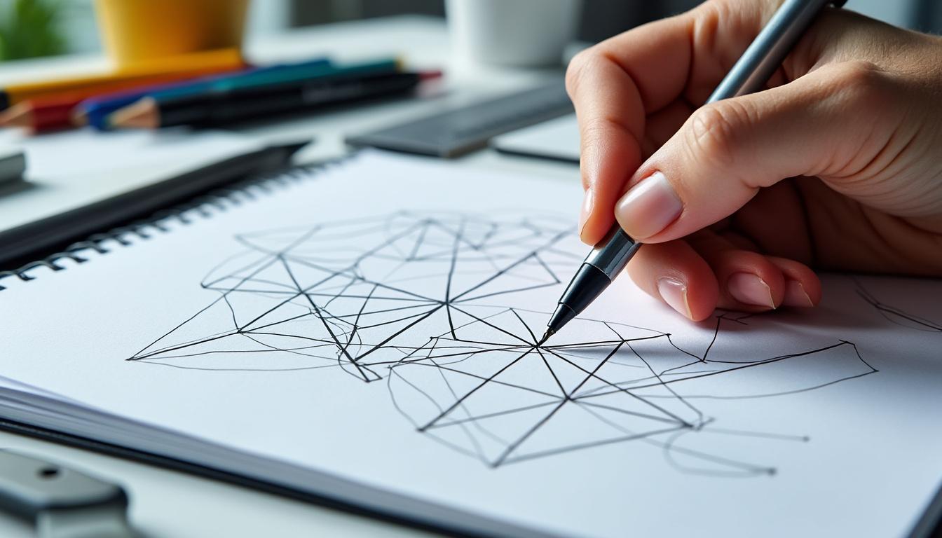 explora el arte del dibujo lineal y descubre cómo las creaciones artísticas cobran vida a través de líneas expresivas y significativas.