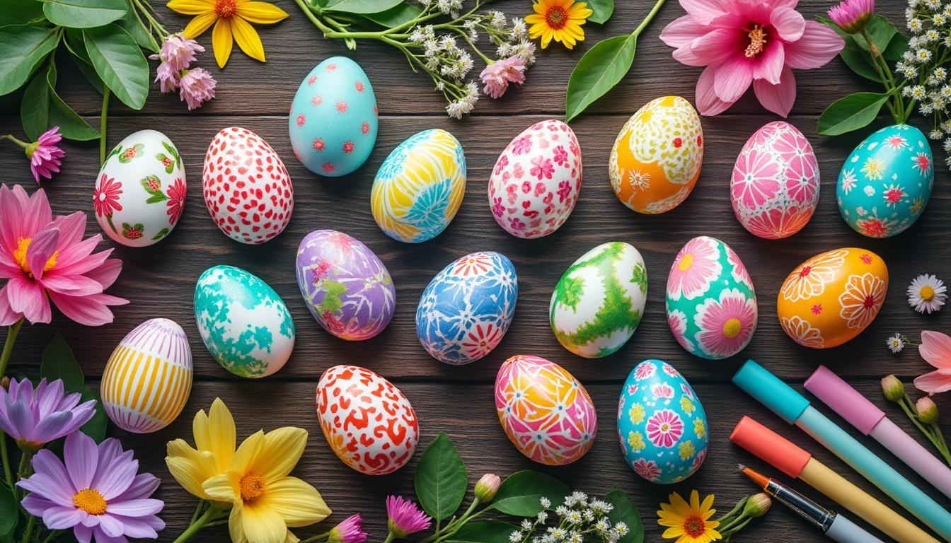 descubre ideas creativas para decorar huevos de pascua y sorprende a todos con diseños originales y divertidos. ¡inspírate y celebra esta tradición con estilo!
