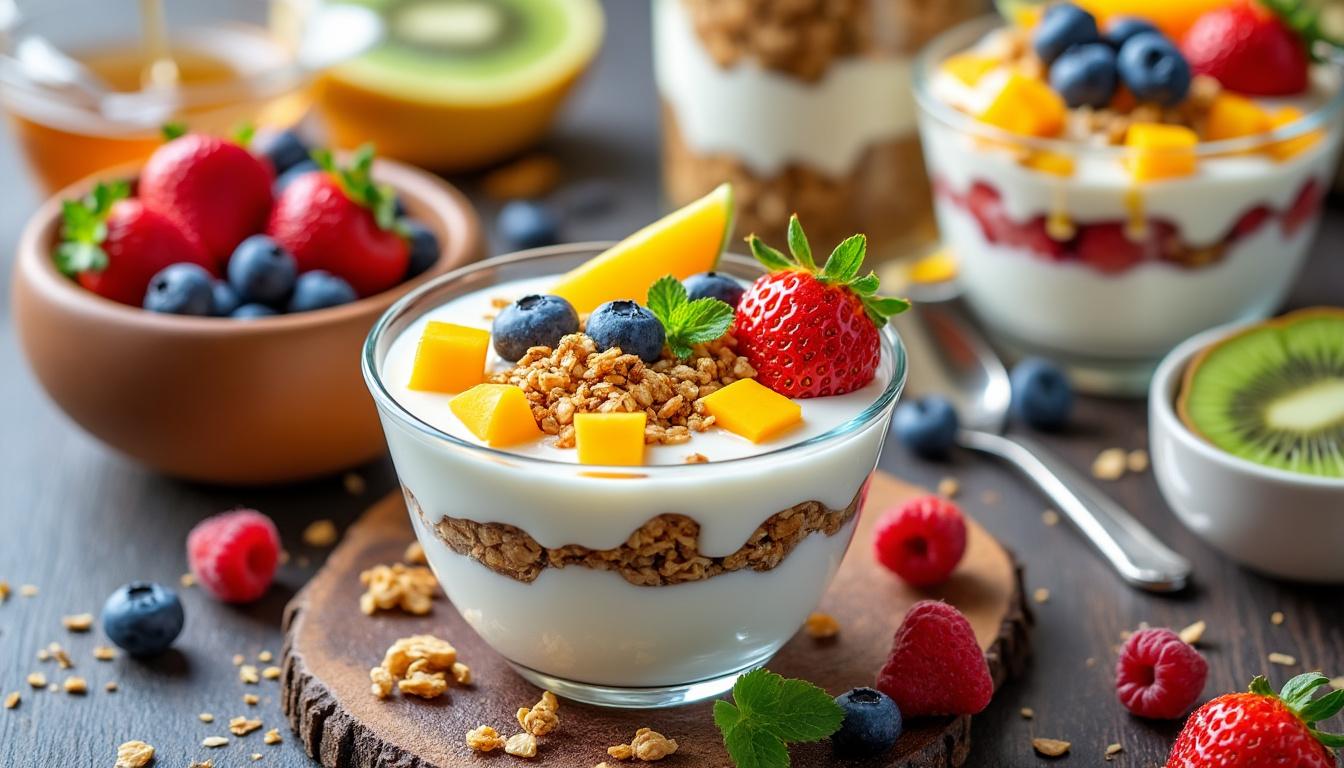 descubre deliciosas recetas saludables con yogurt que encantan a todos los paladares. ideas fáciles y nutritivas para disfrutar en cualquier momento.