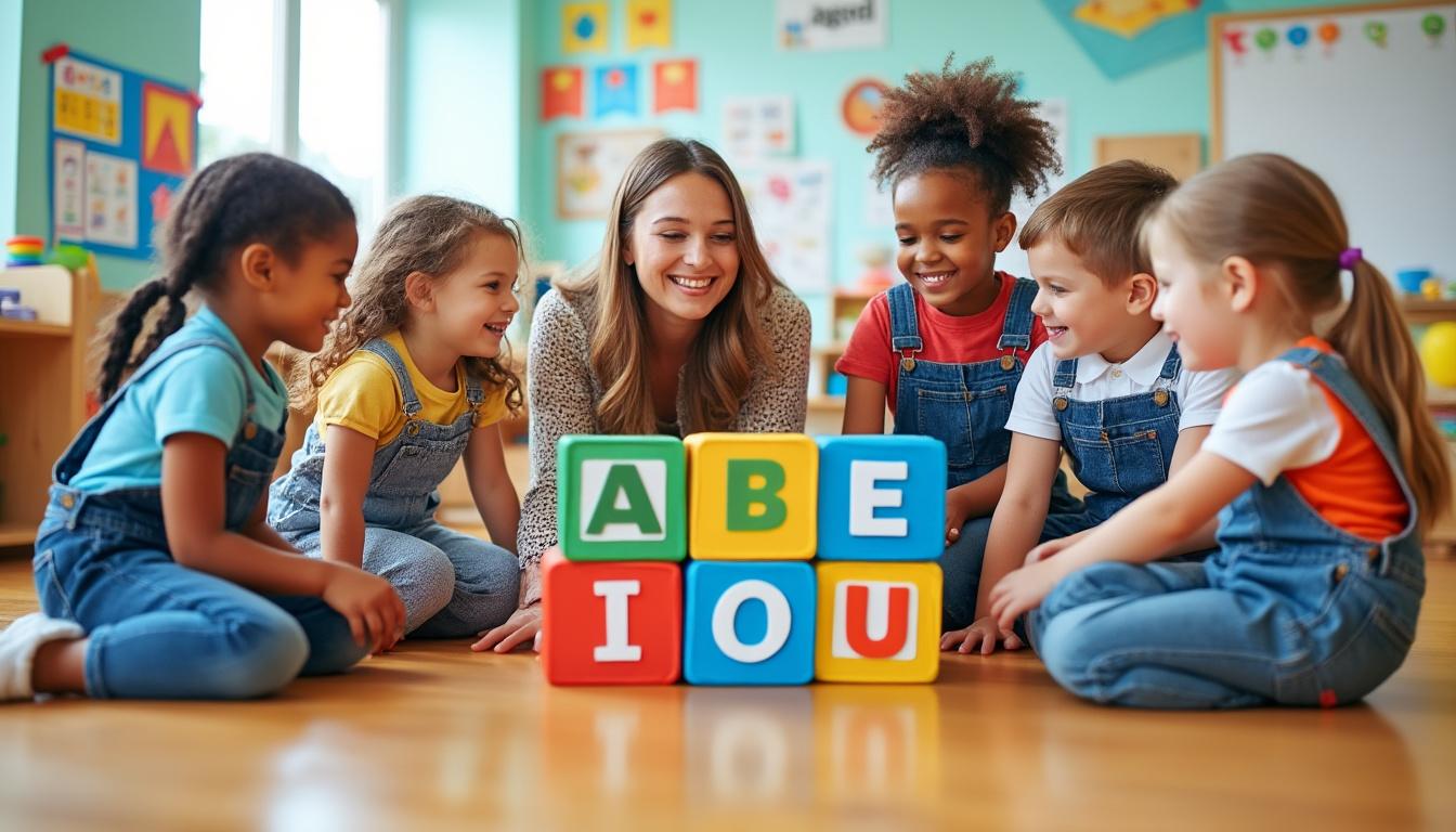 aprende las vocales de manera divertida con esta guía diseñada especialmente para niños en edad preescolar. actividades fáciles y entretenidas para fomentar el aprendizaje temprano.