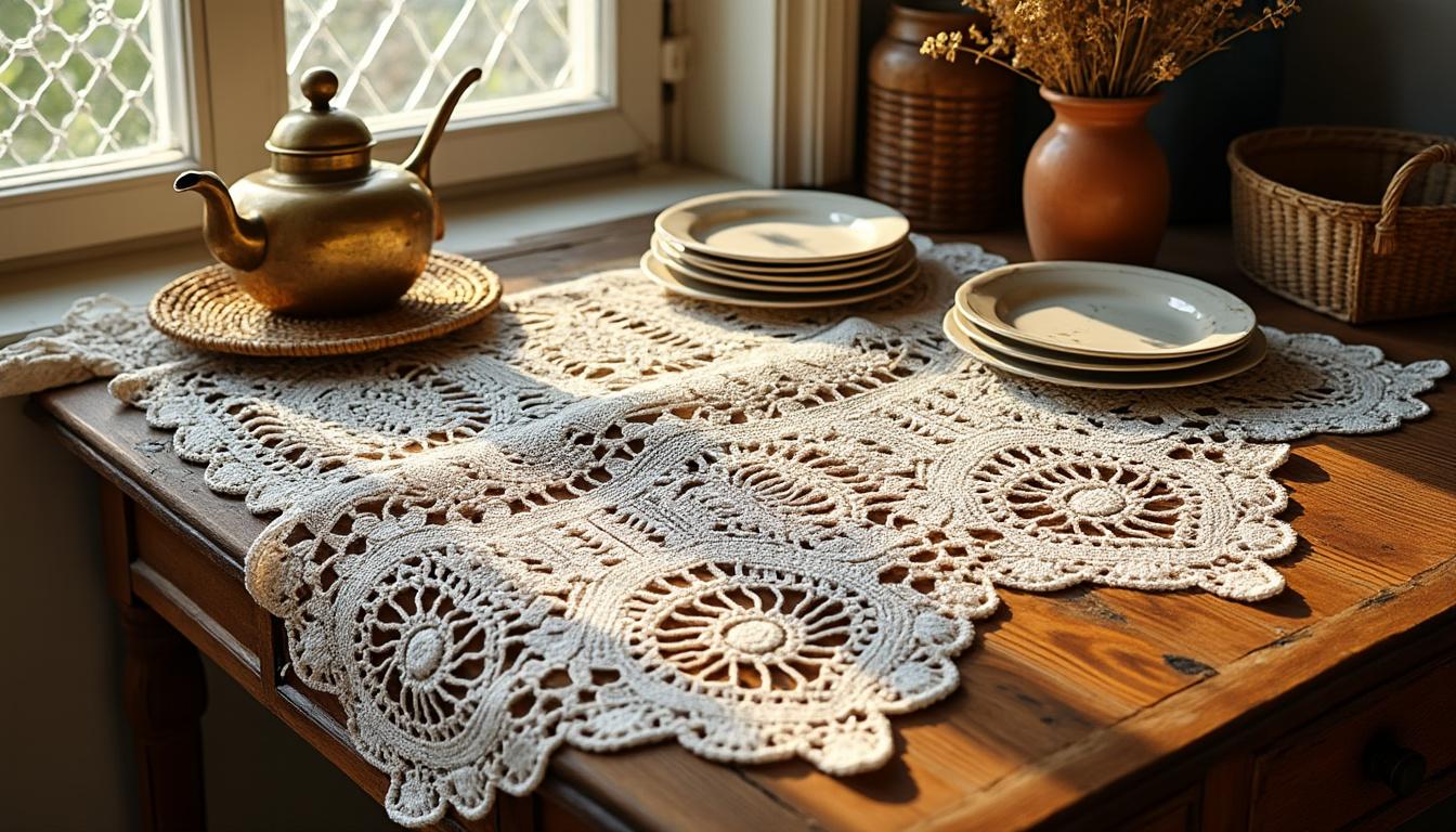 descubre manteles tejidos a crochet que combinan arte y tradición en cada puntada, perfectos para embellecer tu hogar con elegancia y estilo artesanal.