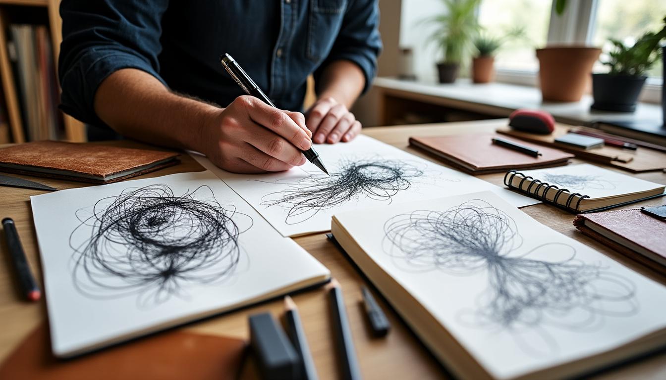 descubre cómo la exploración creativa transforma el arte de los dibujos de líneas, combinando técnica y expresión para crear obras únicas y evocadoras.