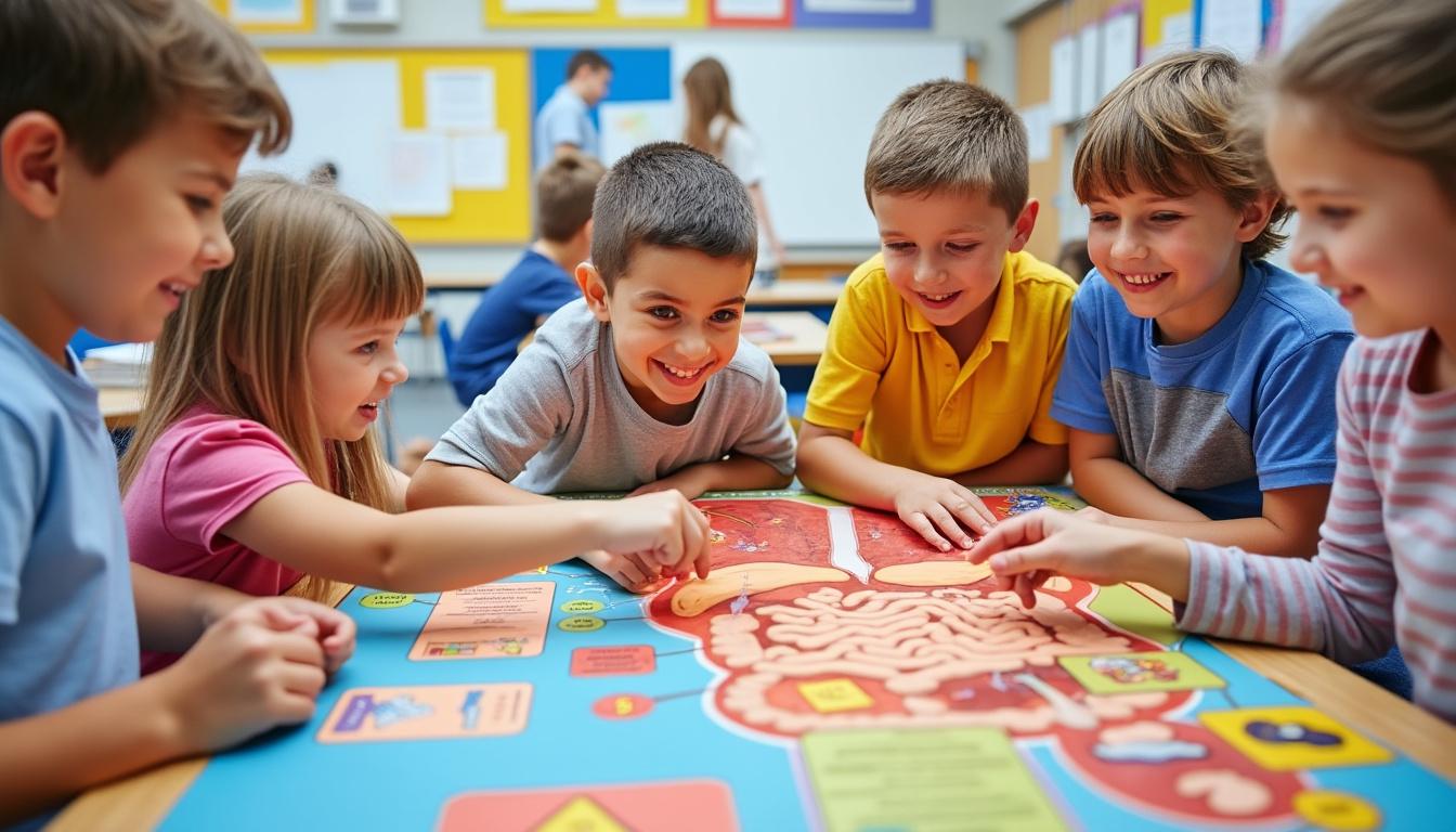 descubre el fascinante mundo del sistema digestivo con esta aventura educativa diseñada para niños. aprende cómo funciona el cuerpo de manera divertida y sencilla.