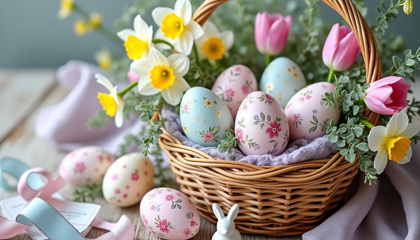 descubre ideas creativas para decorar y llenar tus canastas de pascua. encuentra inspiración para esta temporada y sorprende con detalles únicos y originales.