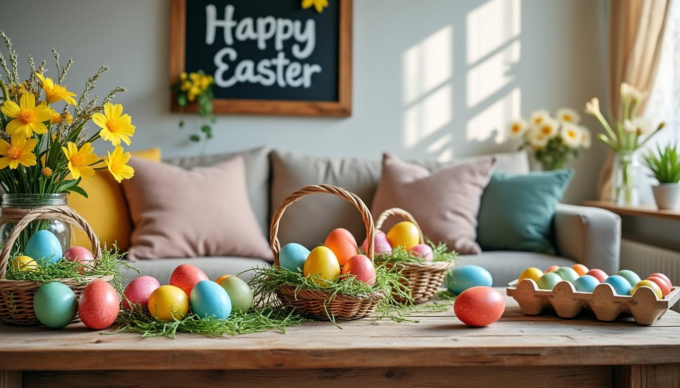 descubre ideas sencillas y creativas para manualidades de pascua que puedes hacer en casa. perfectas para toda la familia y fáciles de realizar.