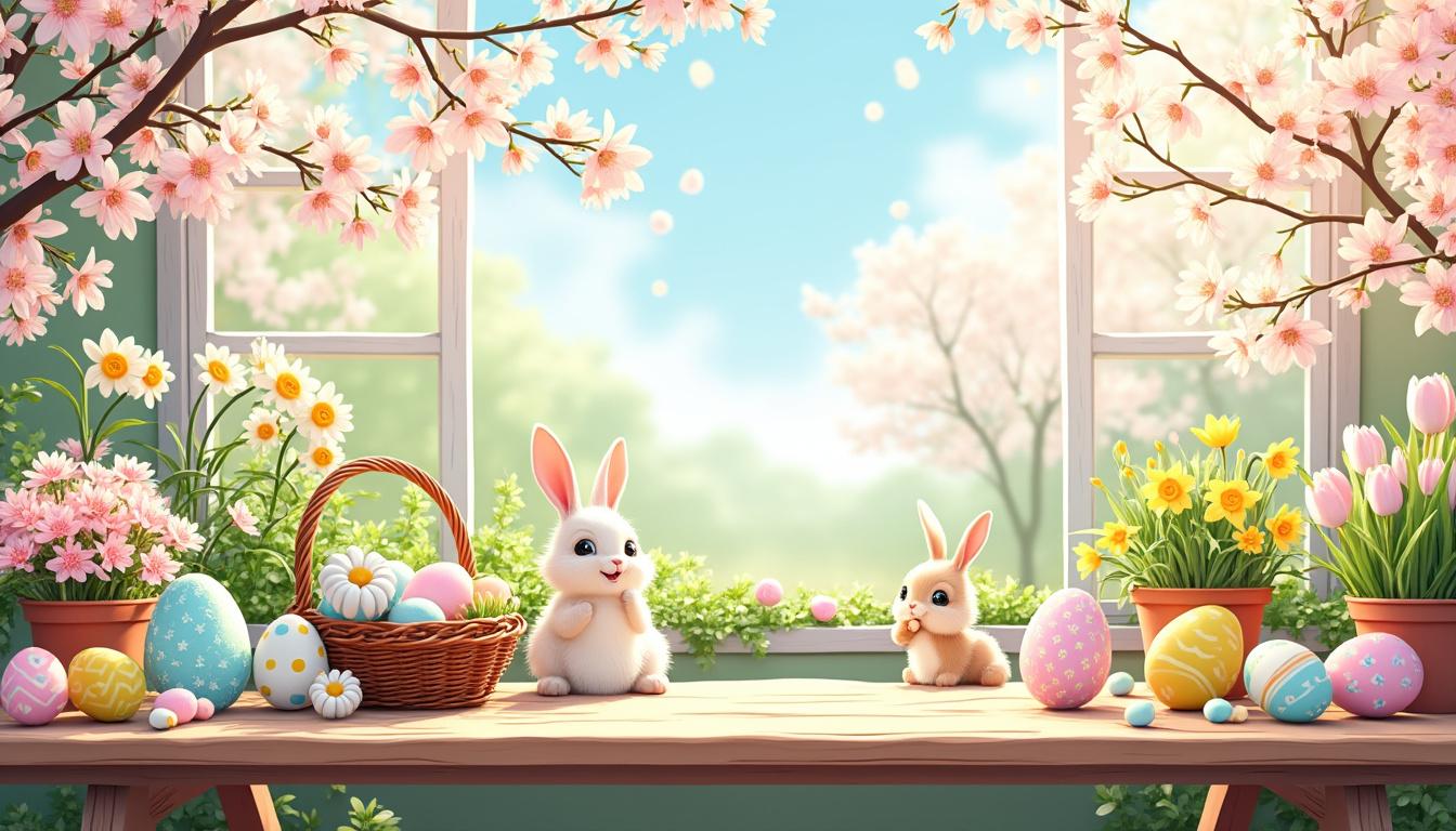 descubre ilustraciones creativas y únicas para celebrar la pascua con estilo y color. inspírate para esta festividad con diseños originales y llenos de alegría.
