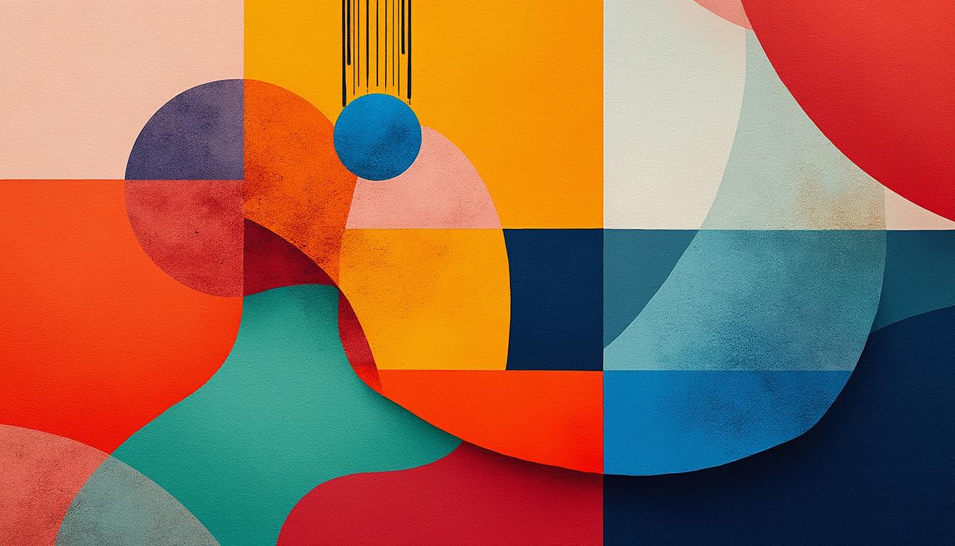 descubre ilustraciones que fusionan colores cálidos y fríos para expresar emociones contradictorias y crear un impacto visual único.