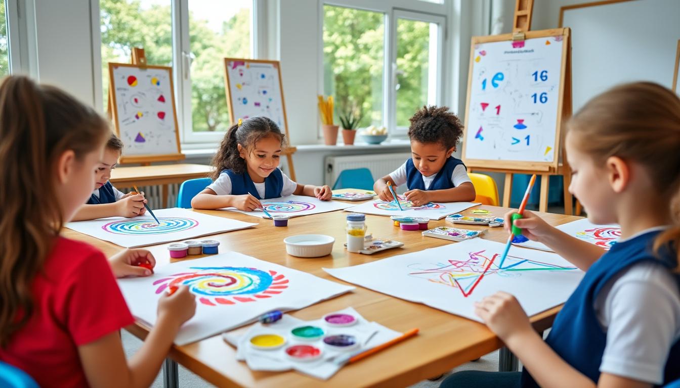 descubre cómo las matemáticas se vuelven divertidas y creativas con nuestro método para pintar y aprender, ideal para niños que quieren explorar números y formas de manera visual y entretenida.
